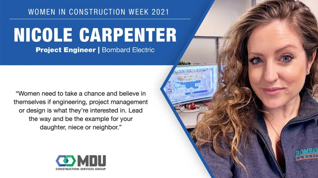 Celebrating Women In Construction Week 2021 - MDU Construction